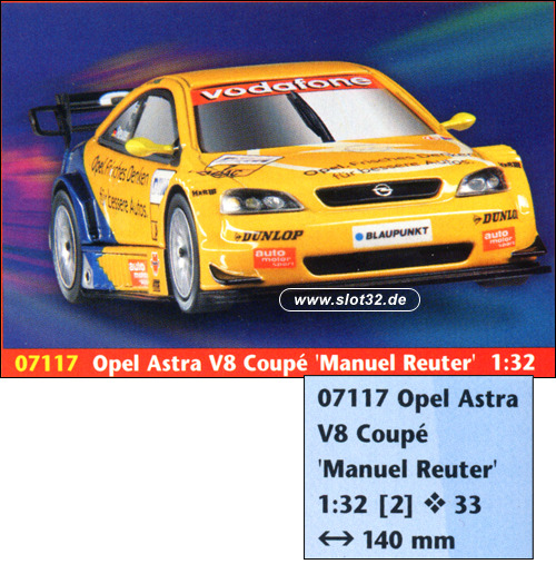 REVELL easy kit Opel Astra V8 yellow